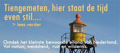 Tiengemeten. Zuid-Beijerland. Ontdek het kleinste bewoonde eiland van Nederland. Vol natuur, weidsheid, rust en wildernis.